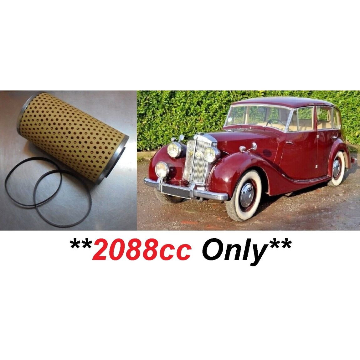 OIL FILTER (Triumph Renown) (2088cc Only) (1949- 54) 